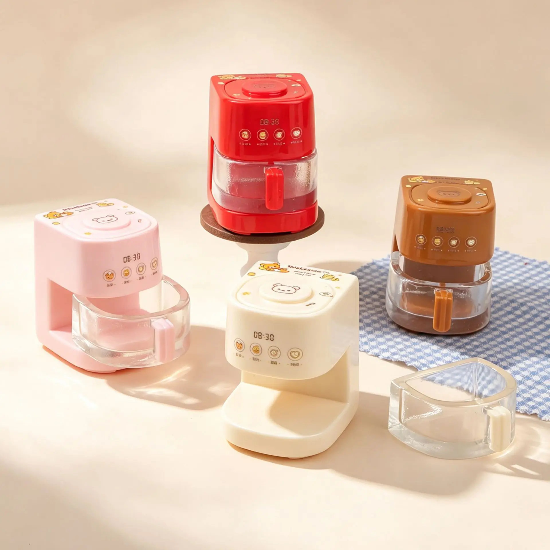 Mini Air Fryer Model Air Fryer Model Miniature Kitchen Appliance DIY Resin Prop Handmade Craft Desktop Decoration Ornament