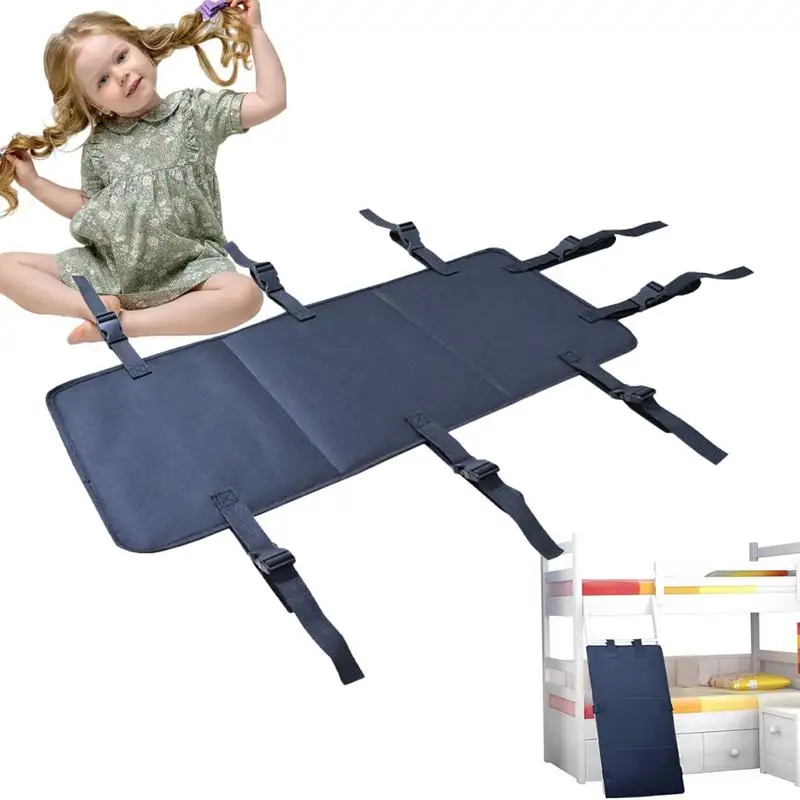 Bunk Bed Ladder Guard Pad Foldable Bunk Bed Ladder Cover Ladder Locks Pads Prevent Climbing Ladders With Safe Buckles