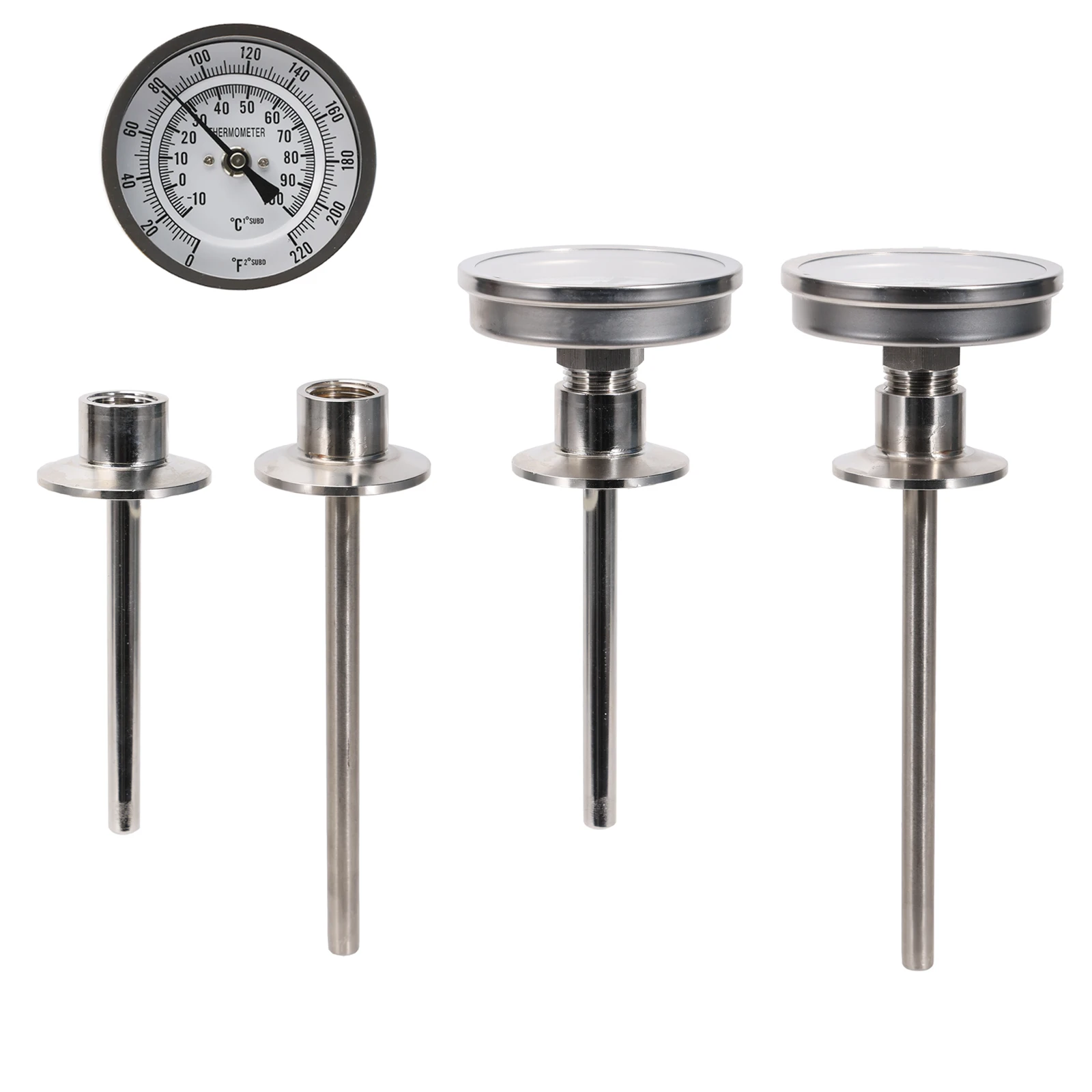 Tri Clamp 1.5" Ther…