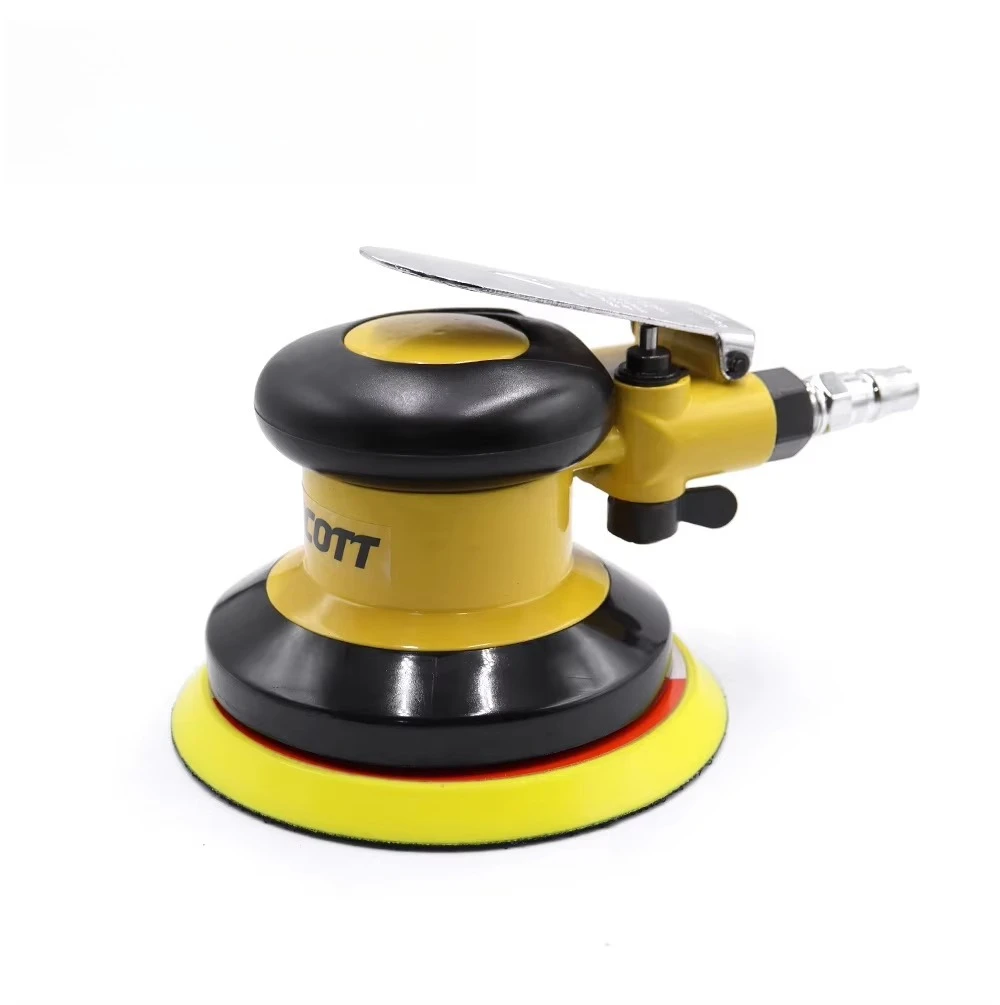 125mm Industrial Pneumatic Random Orbital Sander Dual Action Air Sanding Polisher for Wood Automotive CE lijadora
