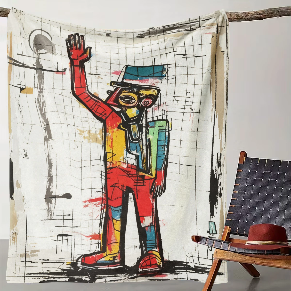 

1 Abstract Geometric Figure Modern Art Blanket Creative Living Room Decoration Blanket