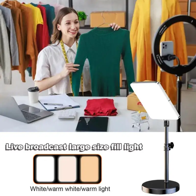 Photography Fill Light Desk Fill Light For Photo Selfie Lights And Cell Phone Fill Light Multifunctional Fill Light For Video