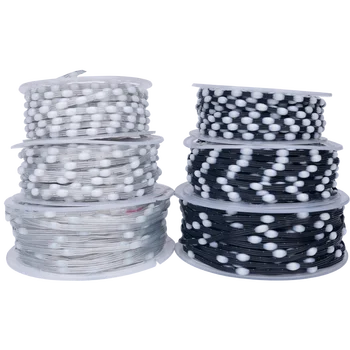 5V WS2811 WS2812 3PIN תאורת מחרוזת LED חוט שחור צבע חלום RGBIC ניתן לכתובת בנפרד תאורת פיקסלים זרע פיירי