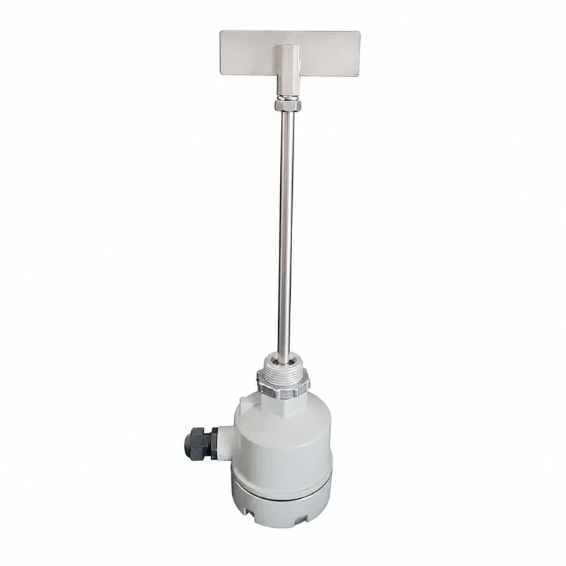 Rotary Material Level Switch Extended Rod Object Detector Industrial Limit Sensor 220VAC 24VDC Threaded Mount