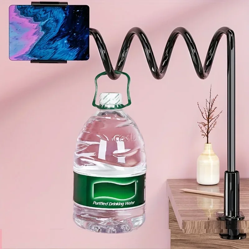 العالمي كسول السرير سطح المكتب الهاتف المحمول اللوحي حامل Suporta سطح المكتب دوامة تقف كومو آيفون 17 16 سامسونج Xiaomi باد