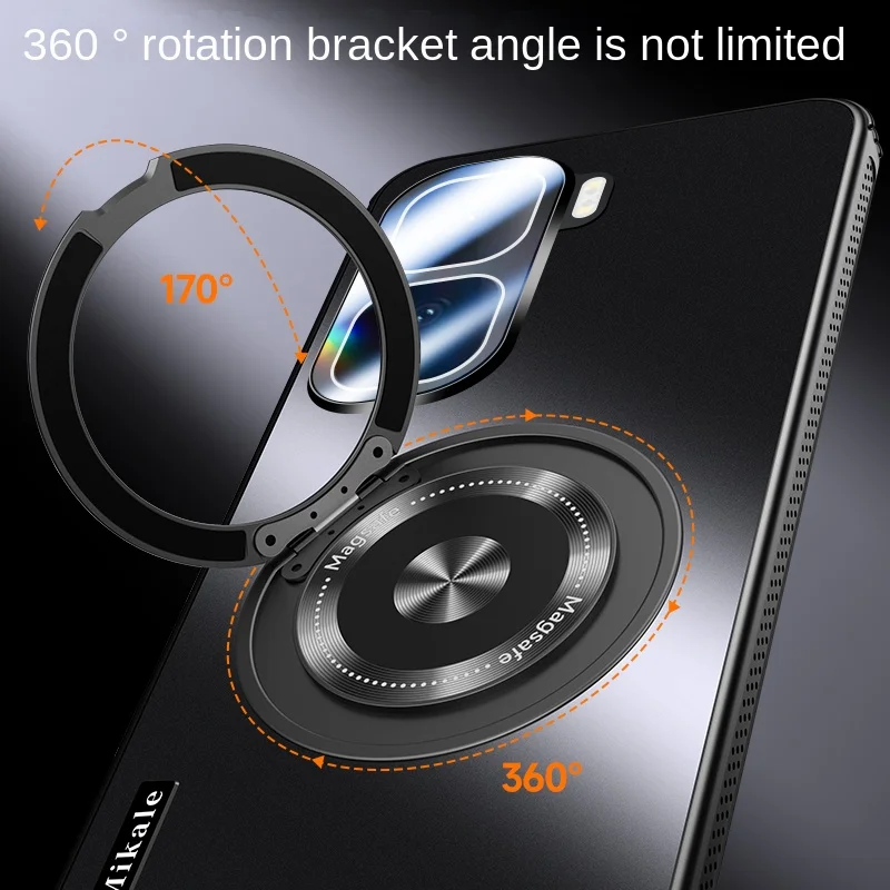 For VIVO IQOO NEO 10 Pro Case Hard AG Matte With Ring Magnetic wireless charging Protective Back Cover For IQOO 13 12 Pro Neo10