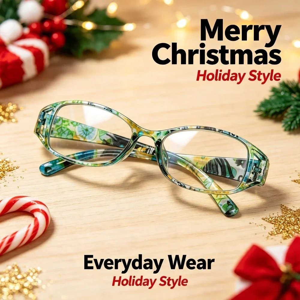 Spring-Hinge Reading Glasses Set — product information 2