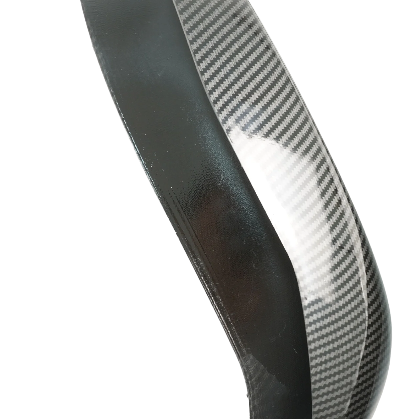 ل كورفيت C6 2005-2013 Z06 ZR1 واقيات الرذاذ الخلفي زوج لامع من ألياف الكربون الأسود طباعة اللوحات الطينية طقم الجسم البلاستيك