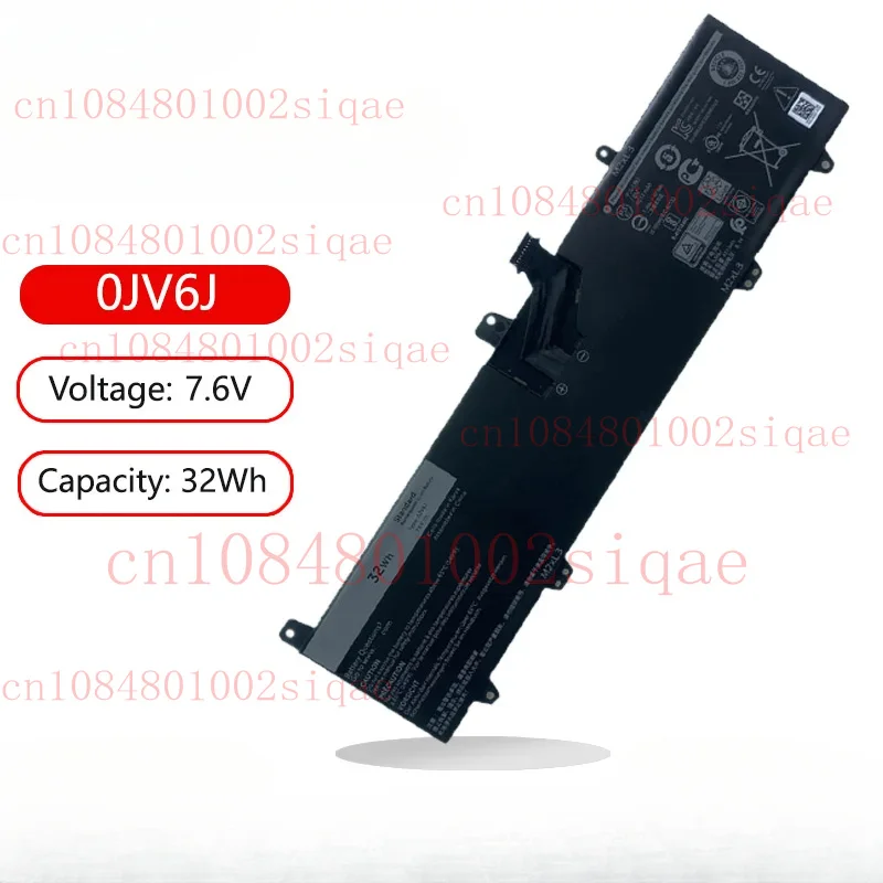 

Laptop Battery 0JV6J 8NWF3 PGYK5 0HH6K9 OJV6J For Dell Inspiron 11-3000 3162 3164 3179 3180 3168 3185 2-IN-1 P24T001 P25T