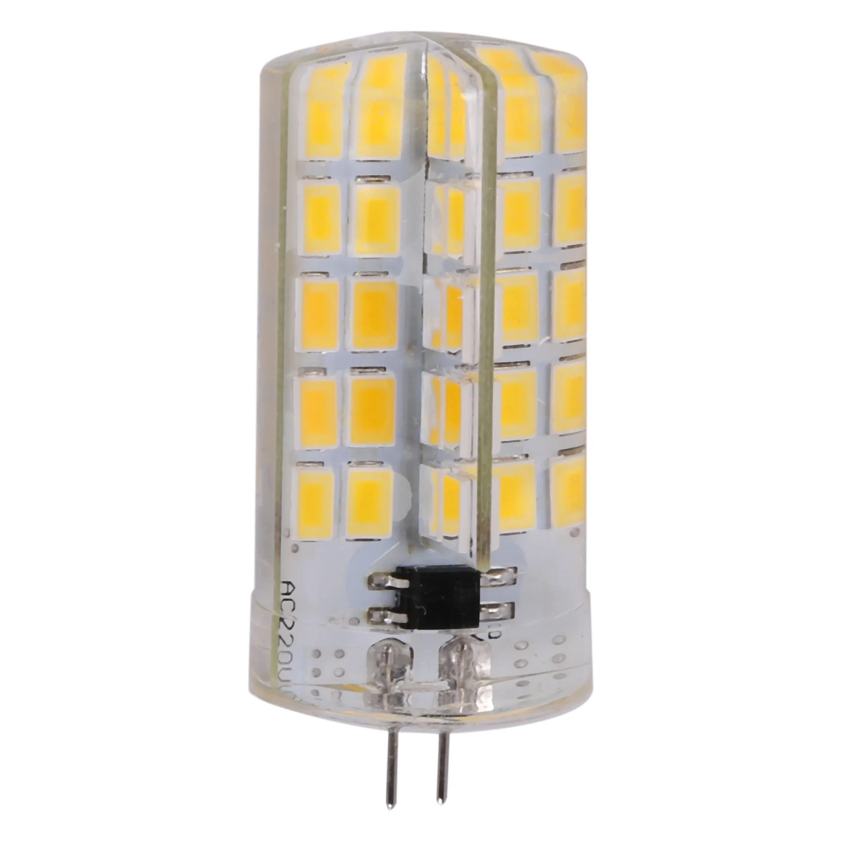 

G4 LED Silicone Lamp Bulb 4W 80 Leds 220V 200-240V AC LED Chandelier Corn Bulb Light Warm White