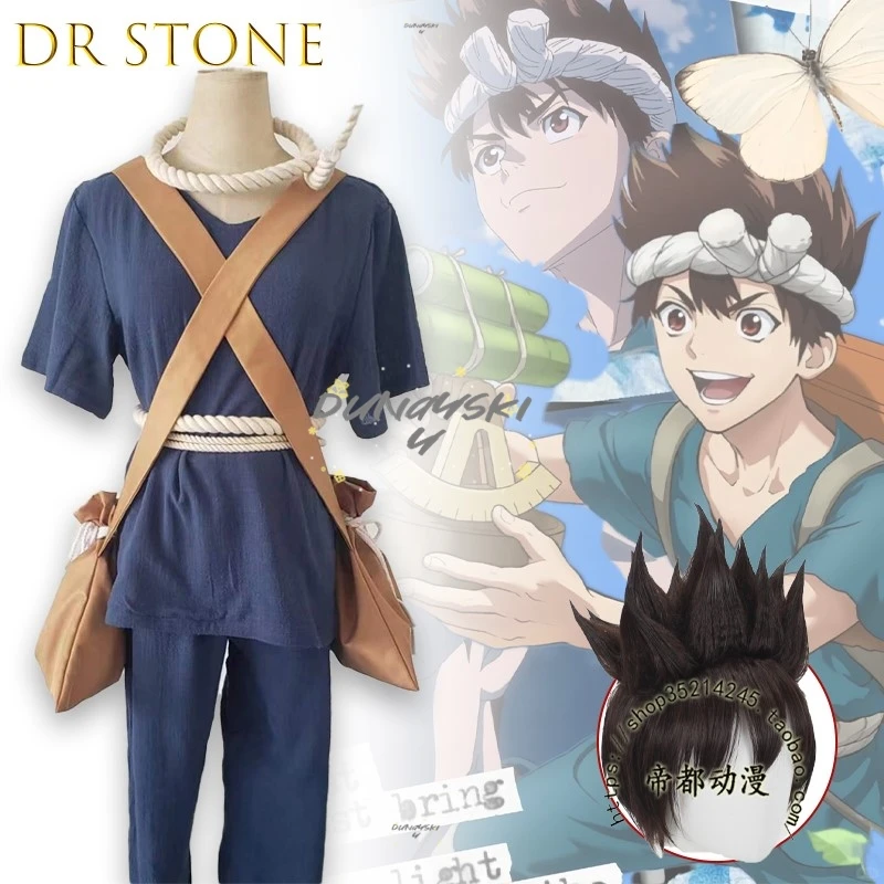 

Аниме Камень Хром Косплей Костюм Полный Комплект Парика В комплекте Униформа Хэллоуин Ролевые Игры Костюм для Женщин Мужчин