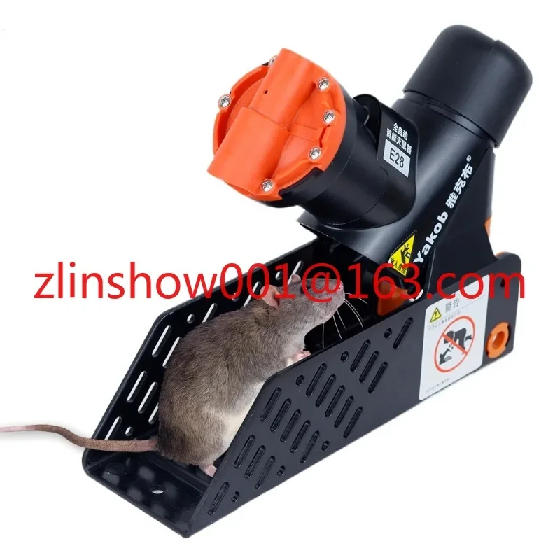 

Smart Mouse Trap CO2 Humane Catcher, Pest Controller Kids/Pets Safe Rat Traps Capture for Warehouse Garage Garden Home Reusable