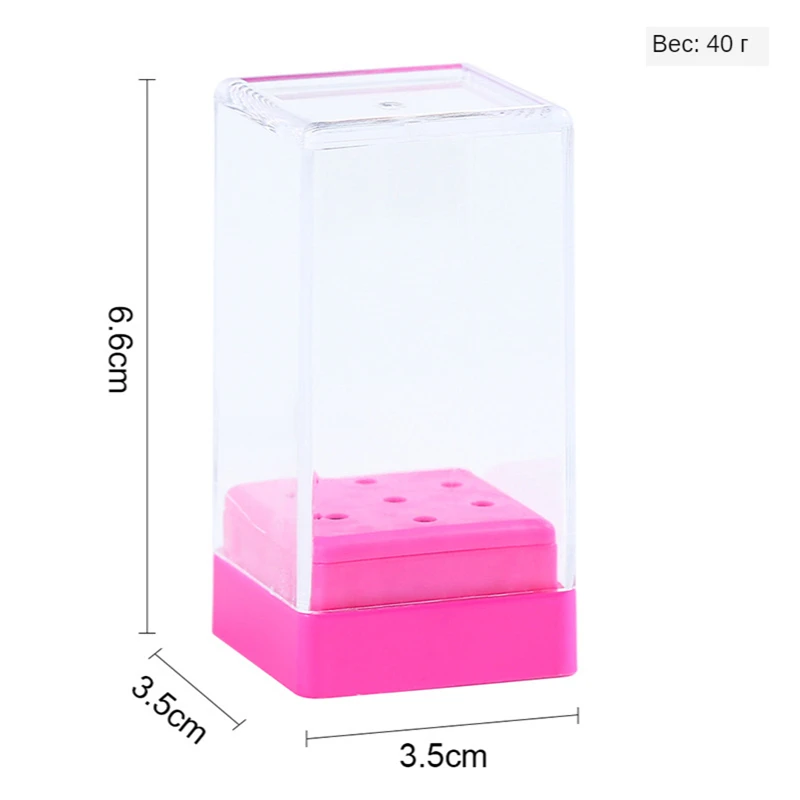 매니큐어 제거 용 세라믹 밀링 커터, 젤 바니시 카바이드 다이아몬드 네일 드릴 비트 키트, 7 개