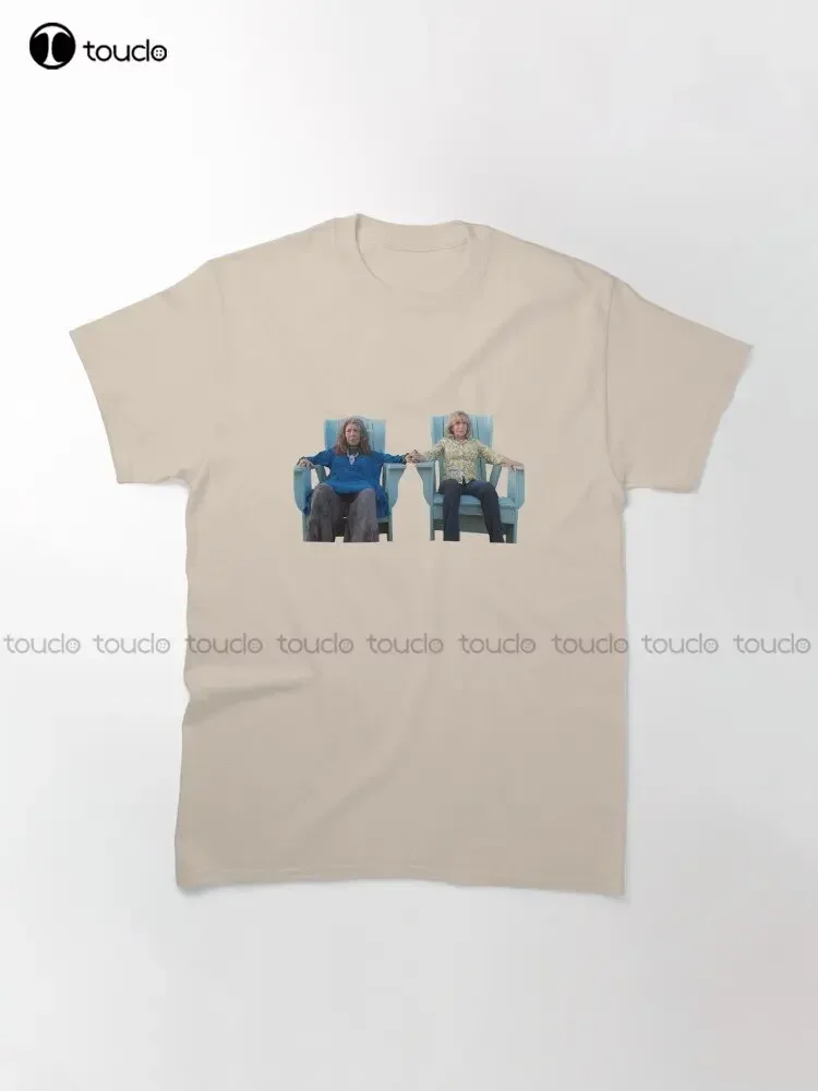 Grace And Frankie Sitting Trending T-Shirt Custom Aldult Teen Unisex Digital Printing Tee Shirts Custom Gift Xs-5Xl Tshirt