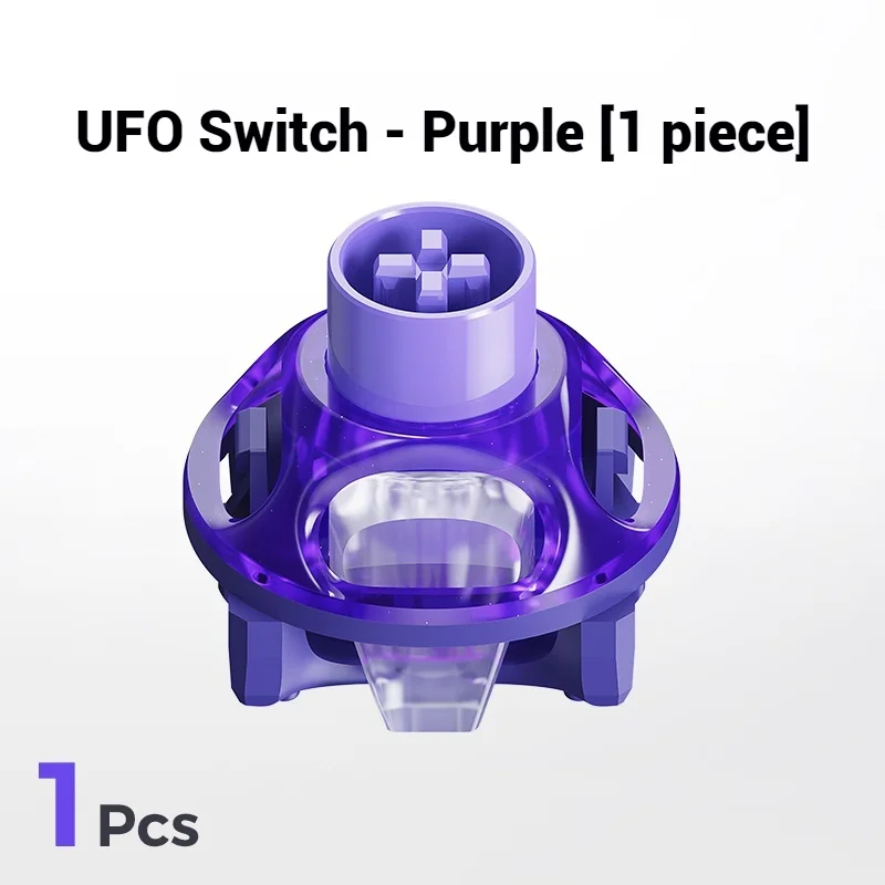New GravaStar UFO Magnetic Switch Deep Clacky Sound Hot Swap 40gf