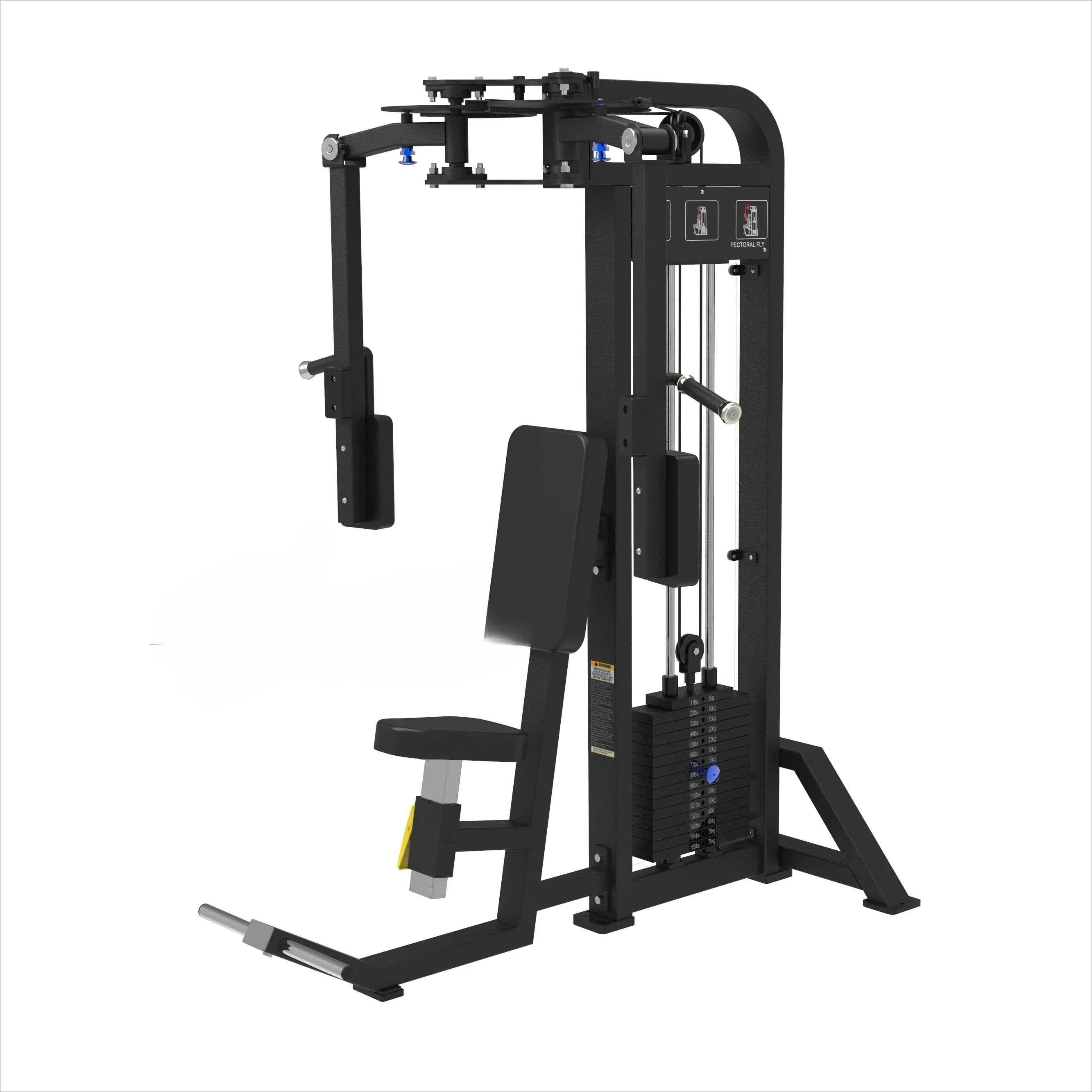 switch pectoral fly machine and rear delt plate loaded gym machine for chest home gym systems