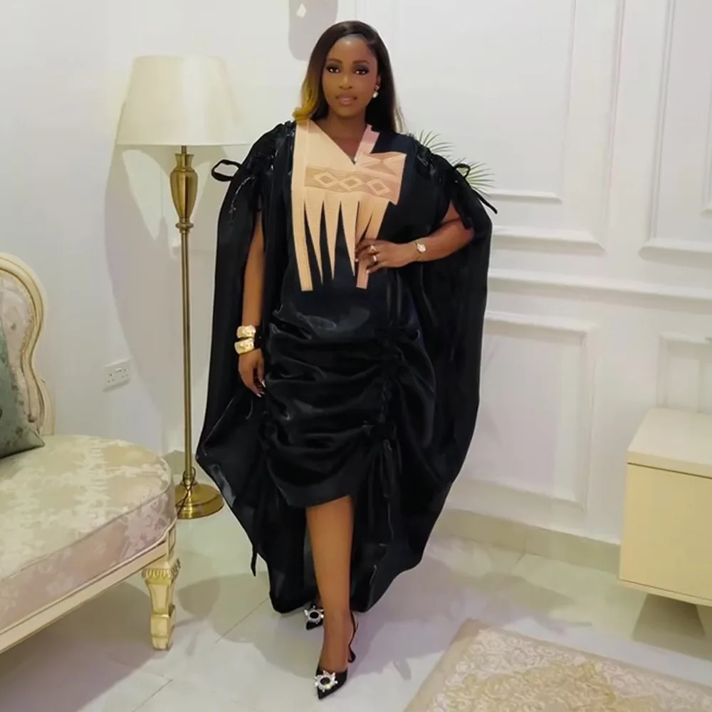 

Plus Size African Dresses for Women Traditional Africa Clothing Dashiki Ankara Outfits Gown Abayas Muslim Kaftan Maxi Long Dress