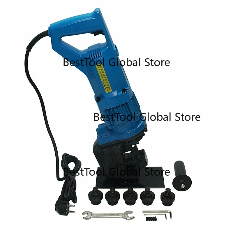 MHP-20 Electric hydraulic punching machine angle marble punching machine groove steel hole drilling De-ce eyelet machine