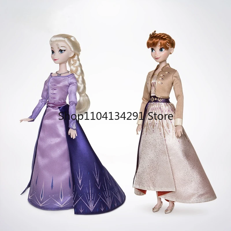 Original Disney Frozen 2 Elsa Princess Love Doll and Anna Queen