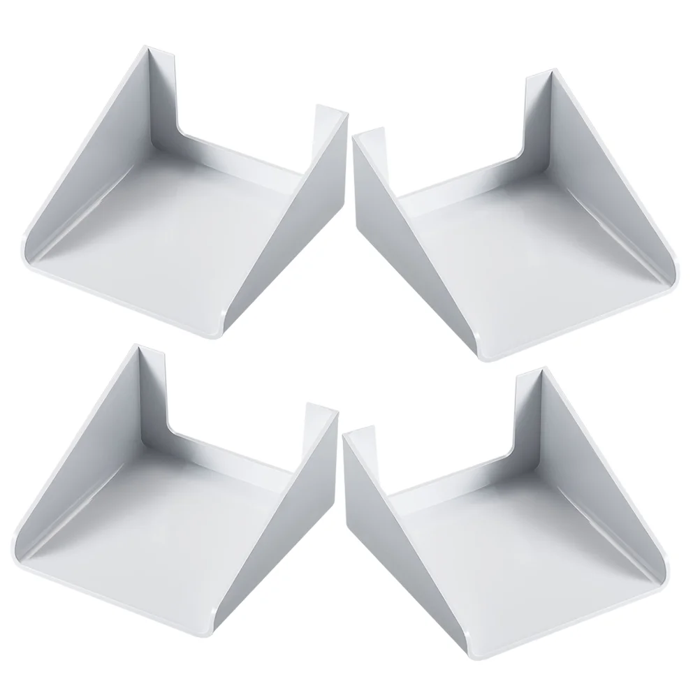 4 Pcs Doorbell Waterproof Cover Rainproof Splash For Access Flame Retardant PP Plastic Outdoor