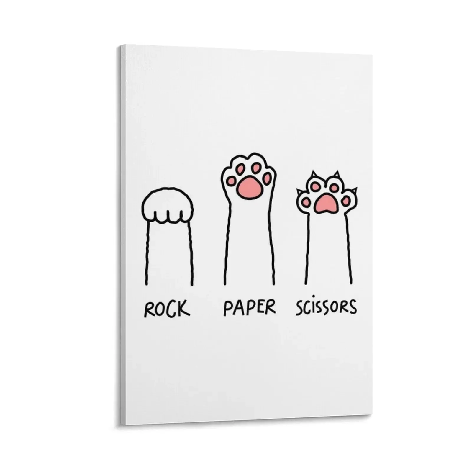 

Rock Paper Scissors Canvas Painting Decoration home Bedroom deco Wall paintings living room decoration