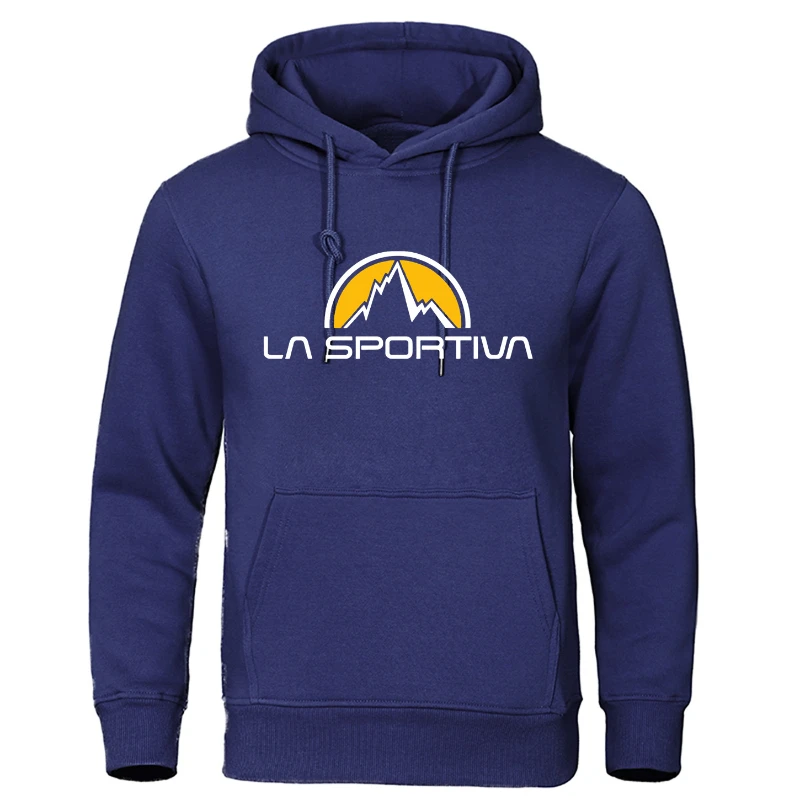 New Men's Autumn Winter La Sportiva Printed Hoodie Long Sleeve Pullovers Hoody Popular Fashion Men Women Casual Sweatshirt