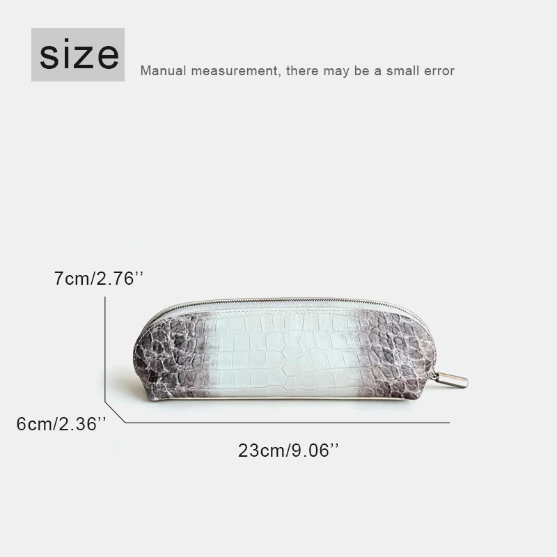 Customize Initials Cowhide Eyebrow Pencil Storage Makeup Bags For Women Luxury Designer 2026 New Travel Travel Clutch Organizer