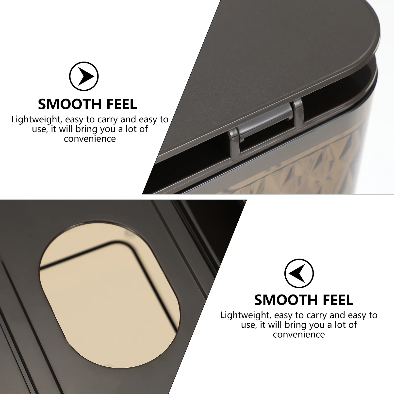 

1pc Wet Wipe Box Plastic Napkin Storage Container Decorative Tissue Holder For Home Office Hotel Use Desktop Tissue Box