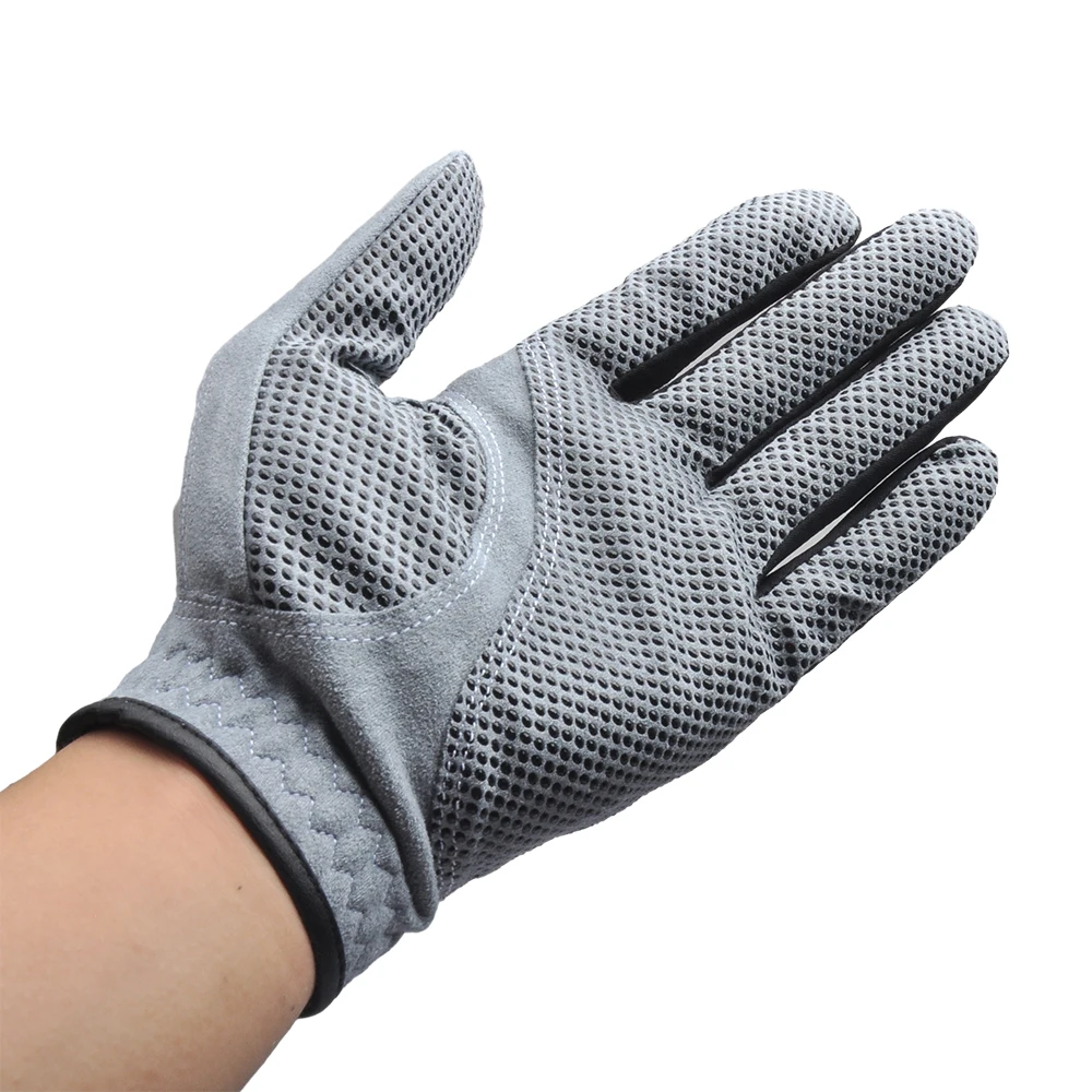 Golf Single Gloves Golf Clothing Men's Microfiber Breathable Swing Training Gloves Soft Comfortable Non-Slip Particles남성 골프웨어