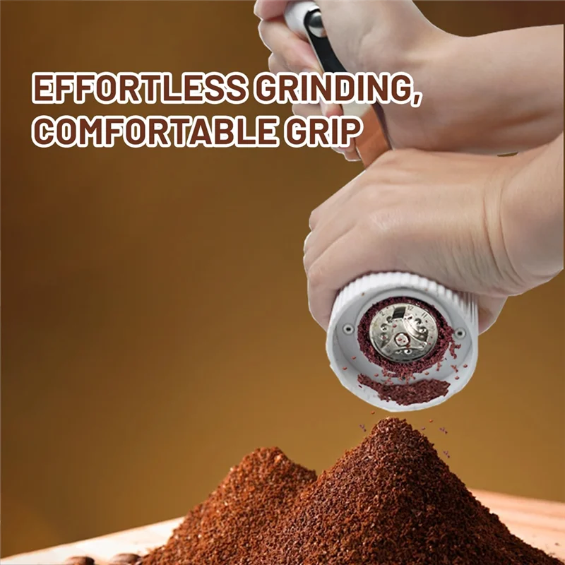 【CLEARANCE】Manual Coffee Grinder Portable With 20 Grind Settings,Hand Crank Coffee Grinder Manual For Espresso,For Office Travel