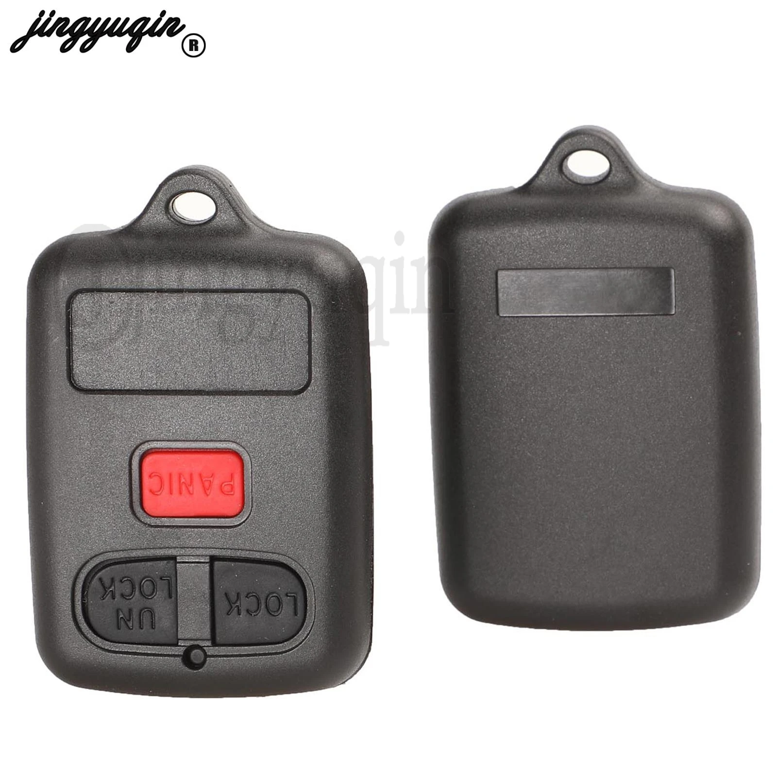 jingyuqin 1/10pcs Three-button Black Car Key Remote Control Shell Replacement With Button Suit For BYD F3 F3R