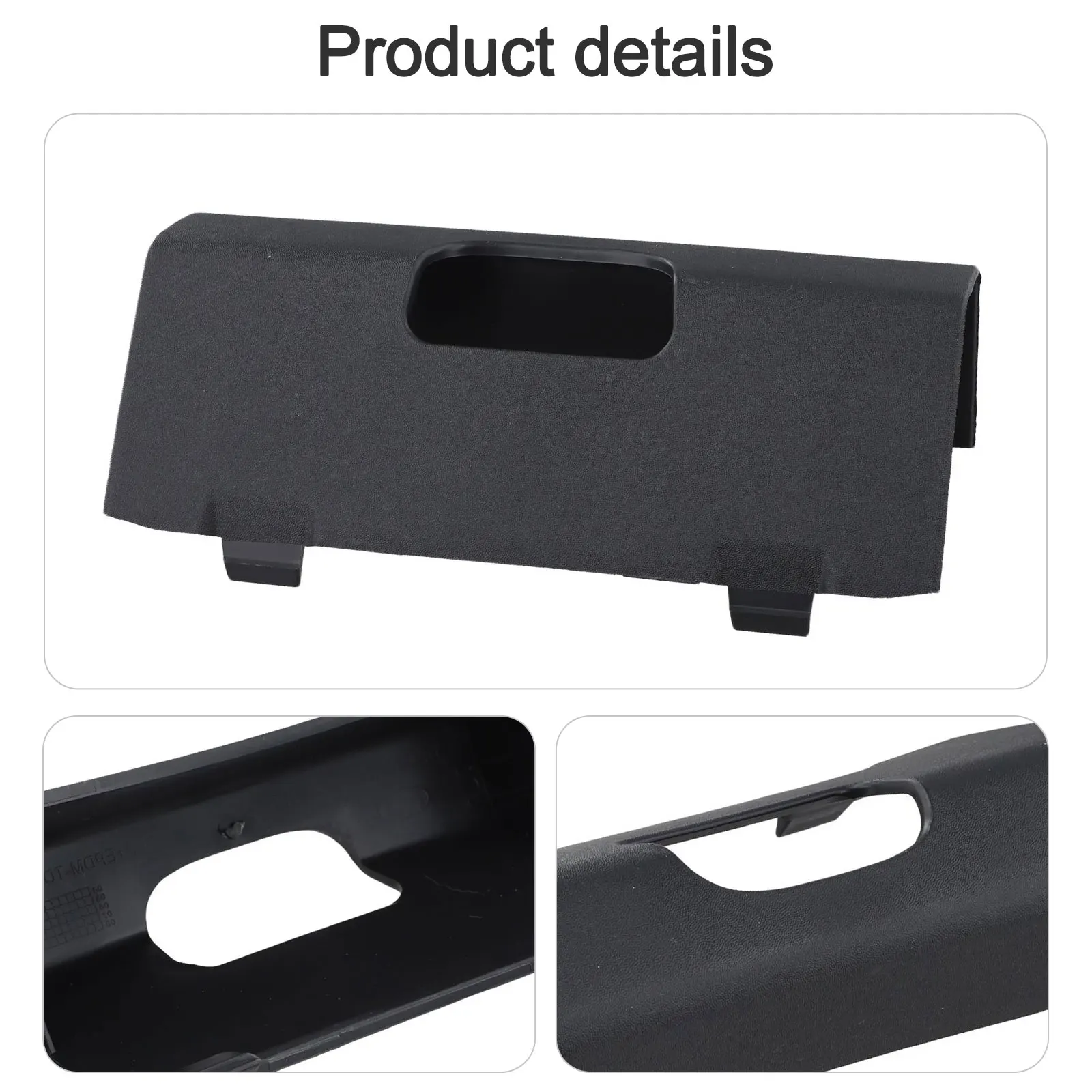 

Front Bumper Tow Eye Cover for Range For Rover For L322 2003 2009 OEM DPC500280PUY Direct Fit Plastic Tow Hook Cover for Vehicle