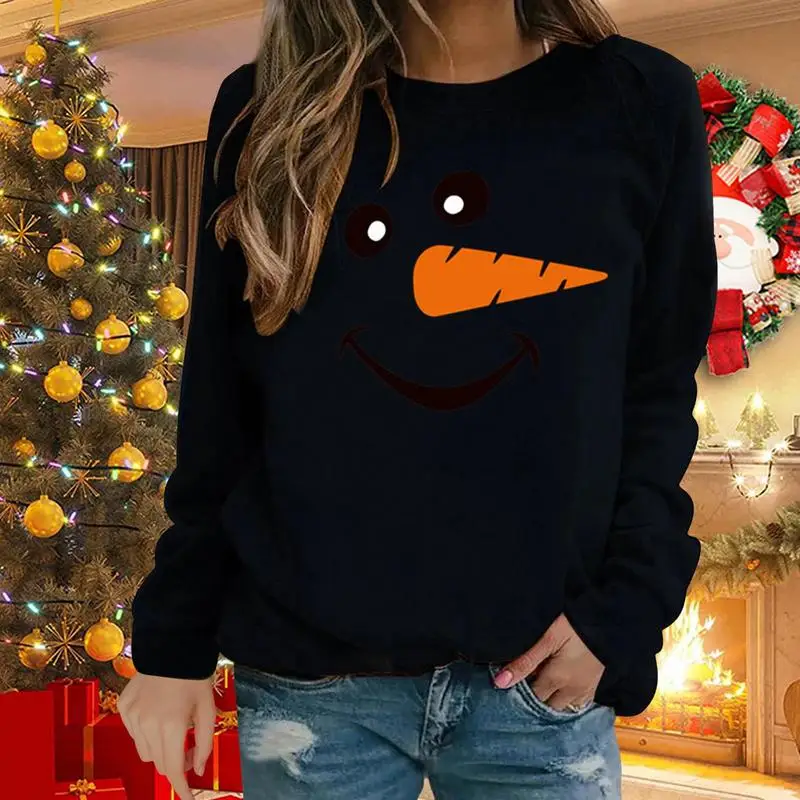 Vintage Christmas Sweatshirt Vintage Santa Sweatshirt Casual Christmas Crewneck Christmas Sweatshirt Christmas Clothes For