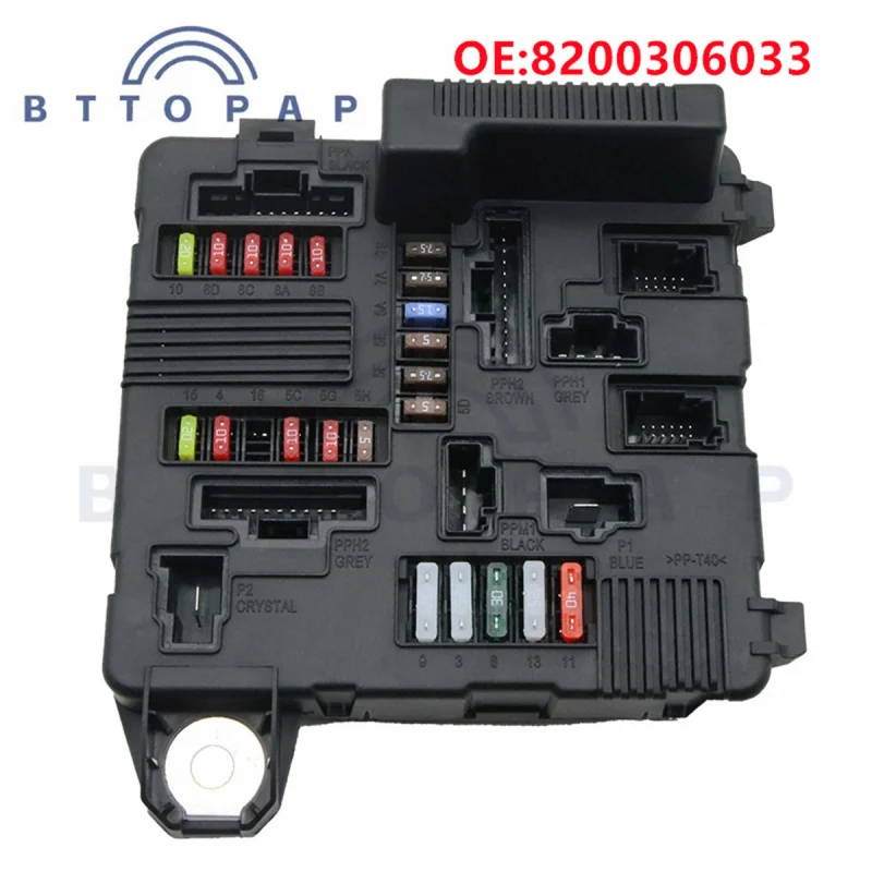 8200306033 Engine Fuse Box For Renault Megane II Scenic Series Models Automotive Spare Parts 8200306032 5118399300 8200262385