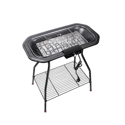 Outdoor Vertical Folding Grills BBQ Machine Smokeless Mini Electric Grills Grelhador Eletrico