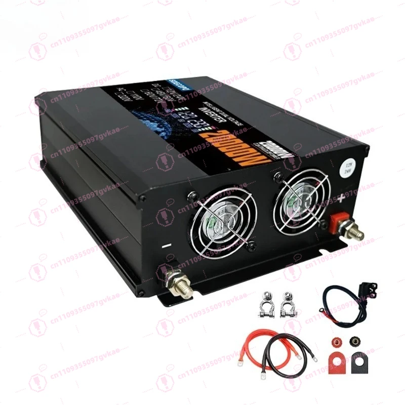 

20000W Peak Smart Power Inverter DC 12V 24V 48V 60V 72V To AC 110V 220V Converter LCD Display for Car Home Solar System