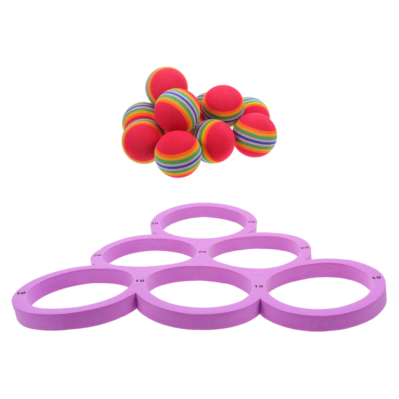 1 مجموعة العائمة بركة رمي لعبة إيفا الرياضات المائية النتيجة ملحوظ خواتم في الهواء الطلق حلقة إرم الأسرة بركة ألعاب المراهقين