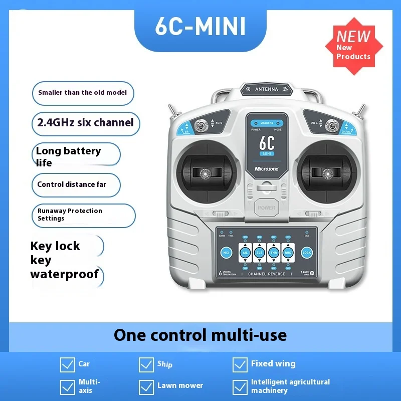 

Новый модернизированный 6-канальный радиоприемник Mc6c 6a 6b, модель 2/4g для самолета, автомобиля, универсальный пульт дистанционного управления, четырехосевой автомобиль с фиксированным крылом