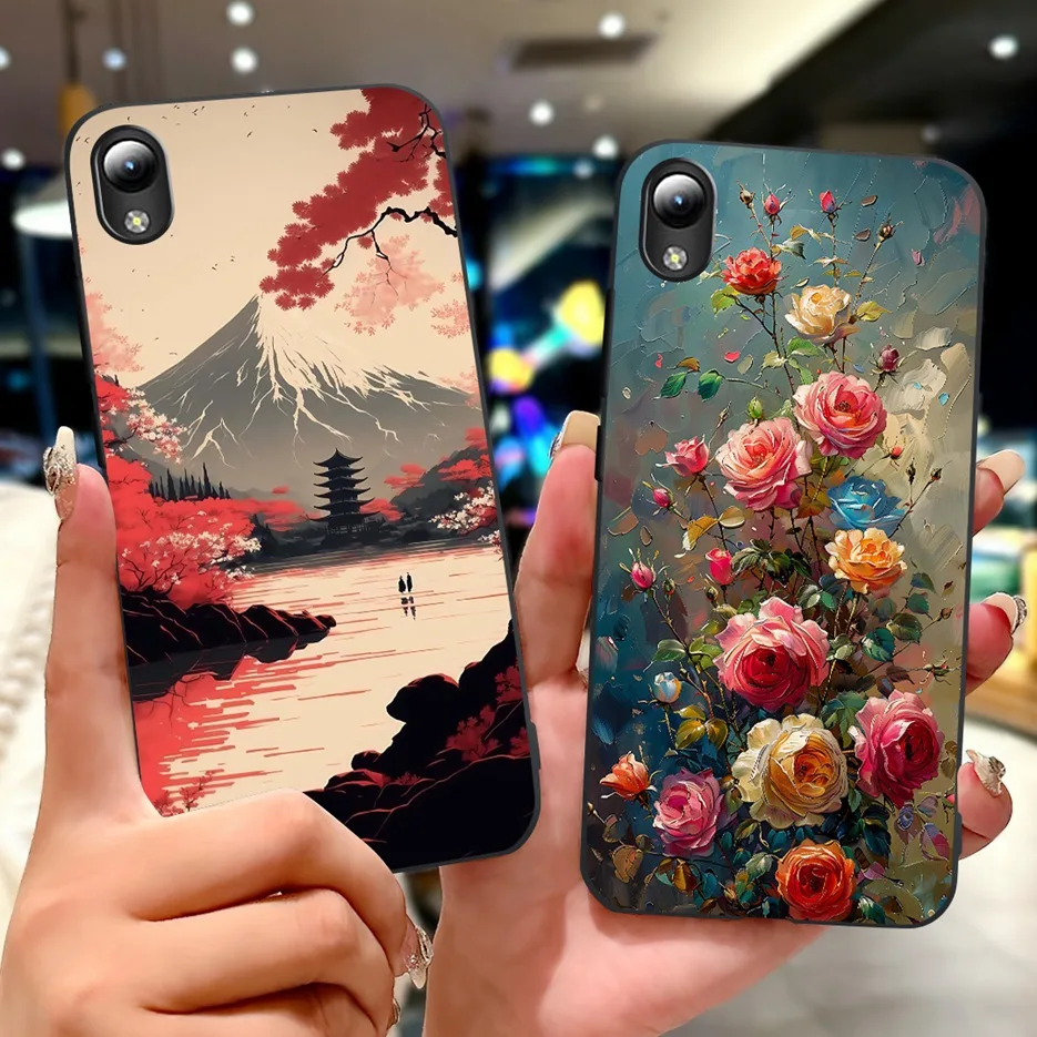 ل ZTE بليد A3 2019 حافظة بليد A3 لايت أنيق رسمت غطاء لينة سيليكون جراب هاتف ل ZTE بليد A5 2019 A32019 Fundas أكياس #3