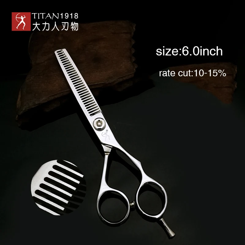 Titan  6.0inch  Professional Hairdressing Scissors salon Barber Scissors Hair Cutting thinning  Shears Scissor