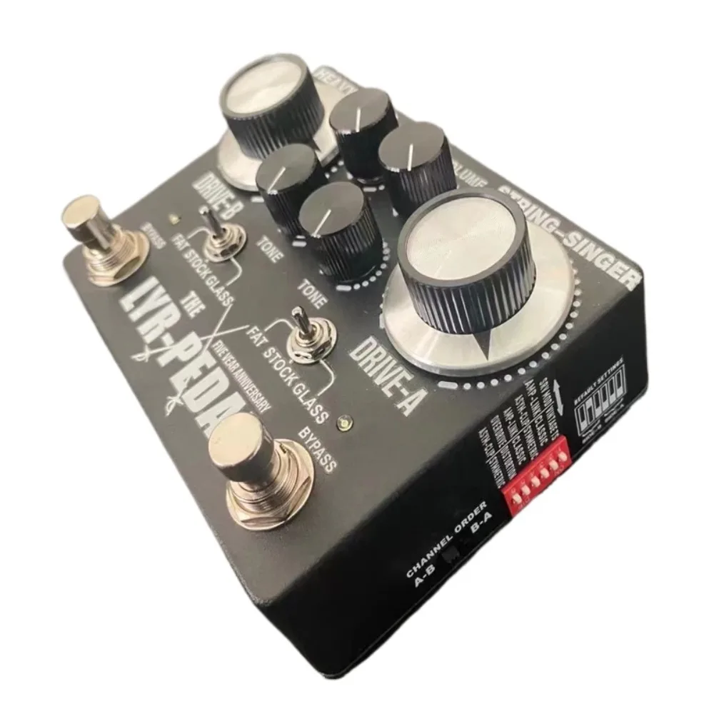 Kingtone Duellist クローン LY-Rock LY-ROCK Guitar Pedal, New Version King Tone Duellist OVERDRIVE