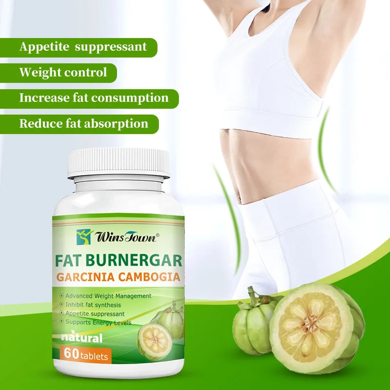 Natural Garcinia Cambogia Extract Pills Slimming Burning Fat Spark Metabolism for Adult Remove Weight Loss Fat Effective