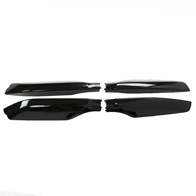 for Toyota Land Cruiser Prado Fj150 2010-2016 2017 2018 Replacement Black Car Styling Roof Rack Cover Bar Rail End Shell 4PCS