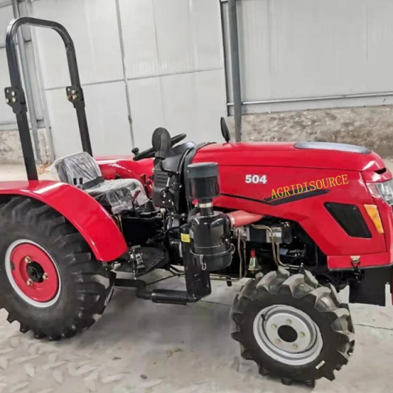 China: 4x4 wiel 40 50 pk tuintractor agrarische tractoren mini trator diyuan tractor