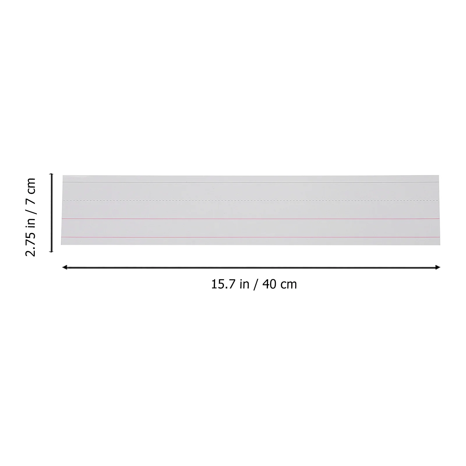 

50Pcs Learning Sentences Strip Ruled Sentence Strips Dry-Erase Sentence Strips School Accessories Office Supplies
