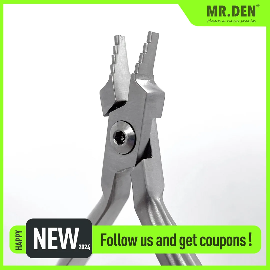 1pcDental Orthodontic Multiple Function Plier Nance Loop Wire Bending Forming Forcep Stainless Steel Vertical Loop Surgical Tool