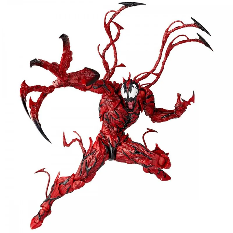 Revoltech-figura de acción de la serie Yamaguchi, juguete coleccionable con articulaciones movibles, Red BJD Carnage, número 008
