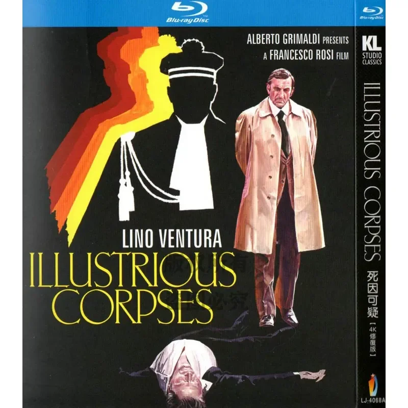 

Blu-ray Italian Suspense Thriller Movie Cause of Death Suspicious High Definition Disc 1080P 1BD Disc Non-DVD Disc