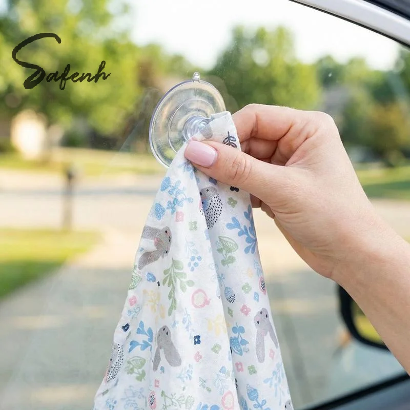 Car Side Window Sunshade Curtain Universal Cartoon Suction Cup UV Blocker for Baby and Passenger