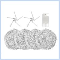 MLGB-7 Pcs Replacement Parts For Xiaomi Dreame W10 W10 Pro Robot Vacuum Cleaner Accessories Mop Cloth Side Brush